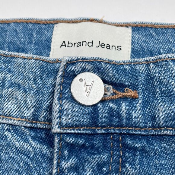 Abrand Jeans Maxi Skirt Size 32 / AU 14 Debbie Denim Slit Front Long NEW - Picture 6 of 12